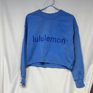 lululemon athletica Blue Sweatshirt